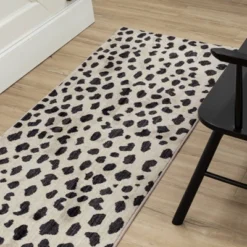 Daffodil Leopard Print Woven Rug - Threshold™ -Home Decoration Shop GUEST 0efea80e 333d 4d53 ba99 3047838bb320