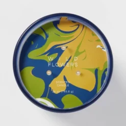 28oz Glass Wildflowers Candle Blue - Opalhouse™ -Home Decoration Shop GUEST 10b97f8f e2e9 465e 9bb9 54d91fb01691