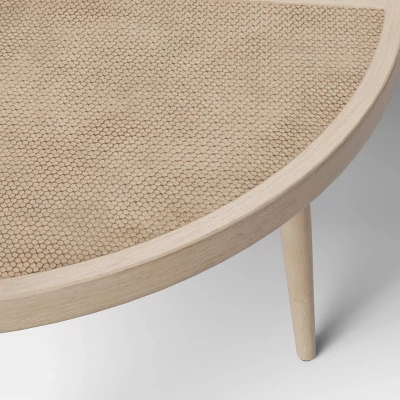 Leona 46" Round Crushed Bamboo Stamped Steel Top Patio Dining Table - Opalhouse™ 2 Leona 46" Round Crushed Bamboo Stamped Steel Top Patio Dining Table - Opalhouse™ - Image 2