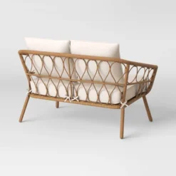 Britanna Patio Loveseat, Outdoor Furniture - Natural - Opalhouse™ -Home Decoration Shop GUEST 3e5f70ee 1fe6 4751 87aa 639e042763e5