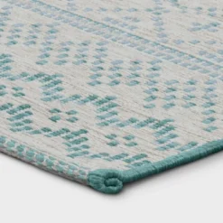5' X 7' Tapestry Woven Outdoor Rug Aqua - Opalhouse™ -Home Decoration Shop GUEST 4887fb1c a8b8 4080 91a2 c97f7276e72e