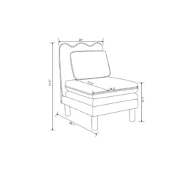 Bencia Slipper Chair Mustard - Opalhouse™ Designed With Jungalow™ -Home Decoration Shop GUEST 4d80f964 dbda 460c 8ee2 654eb7314d72