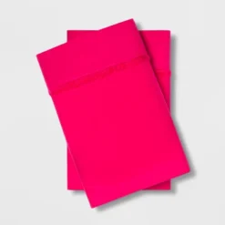 Solid Percale Cotton Pillowcase Set - Opalhouse