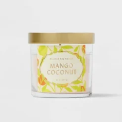 Glass Jar Mango Coconut Candle - Opalhouse™ -Home Decoration Shop GUEST 5fde4c7c e49f 4dd8 9155 a3e0346ab1da