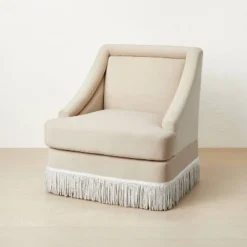 Alberhill Velvet Accent Chair With Fringe - Opalhouse™ Designed With Jungalow™ -Home Decoration Shop GUEST 6a2c8665 b5eb 4e71 9163 3f7b29c4d6c7