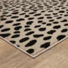 Daffodil Leopard Print Woven Rug - Threshold™