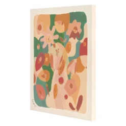 24" X 30" Floral Abstract Unframed Wall Canvas Green - Opalhouse™ Designed With Jungalow™ -Home Decoration Shop GUEST 763f5edd e763 4bb2 a39f c3a8477b8552