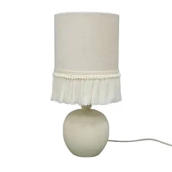 Small Table Lamp With Fringe Shade Off-White (Includes LED Light Bulb) - Opalhouse™ Designed With Jungalow™ -Home Decoration Shop GUEST 7b52390b 0f9b 4c1c be8b 991b426944b8
