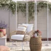 Southport 6' 3 Panel Decorative Patio Screen - Opalhouse™