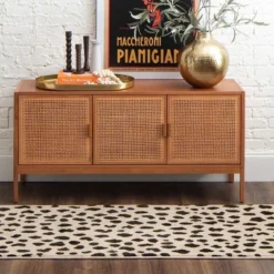 Daffodil Leopard Print Woven Rug - Threshold™ -Home Decoration Shop GUEST ca6f0185 7f07 4025 bbdb 2103d7e23c18