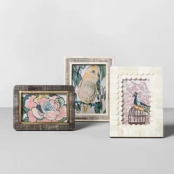 5" X 7" Scratched Bone Photo Frame Light Brown - Opalhouse™ -Home Decoration Shop GUEST d208eaa2 2cc2 41d8 828d 4840fa5472f7