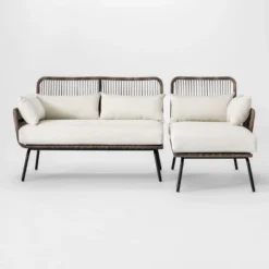 Latigo Patio Sectional Gray/Brown/Linen - Opalhouse™ -Home Decoration Shop GUEST d4b1765d 3cc1 40d8 be28 d2caf30cb830