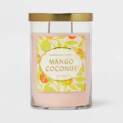 Glass Jar Mango Coconut Candle - Opalhouse™ -Home Decoration Shop GUEST d5df7935 c4d2 412c 8399 c3cca94db9a0
