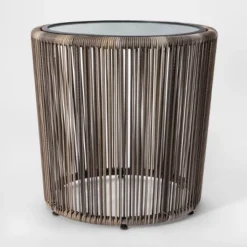 Latigo 3pc Rattan Patio Chat Set, Outdoor Furniture Set - Gray/Brown - Opalhouse™ -Home Decoration Shop GUEST d8cebc9c de65 46b7 835c a1ae4a0dd376