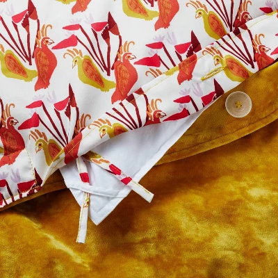 Reversible Velvet Duvet Cover & Sham Set - Opalhouse™ Designed With Jungalow™ 2 Reversible Velvet Duvet Cover & Sham Set - Opalhouse™ Designed With Jungalow™ - Image 2