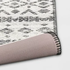 Diamond Printed Accent Aztec Rug Black - Opalhouse™ -Home Decoration Shop GUEST e3046680 f1c2 4786 85e6 13127e4d5137