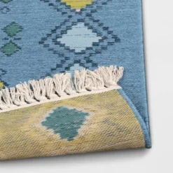 7'x10' Bright Moroccan Rectangular Woven Outdoor Area Rug Indigo - Opalhouse™ -Home Decoration Shop GUEST f1512d73 cd59 4071 a29a efd457754733